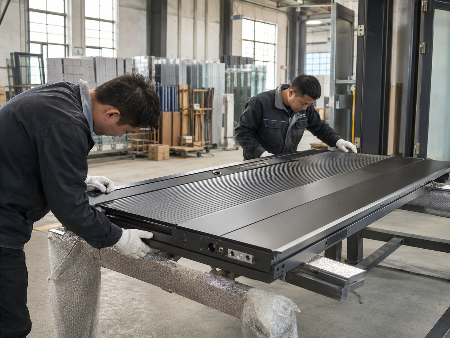 Door production and inspection