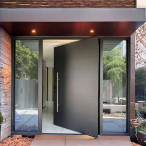 Exquisitely Crafted Cast Aluminum – Off-Axis Door (Revolving Door)2